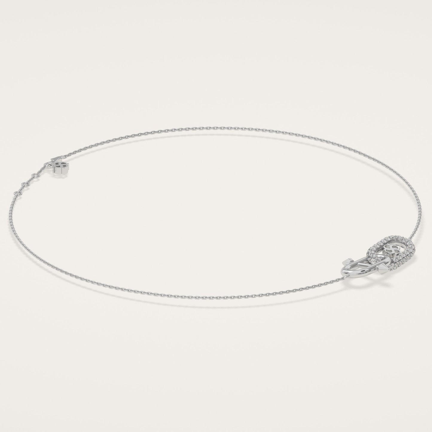 ÉPINGLE Petite Encrusted Necklace