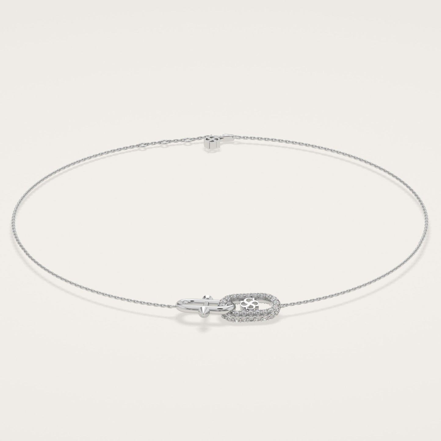 ÉPINGLE Petite Encrusted Necklace
