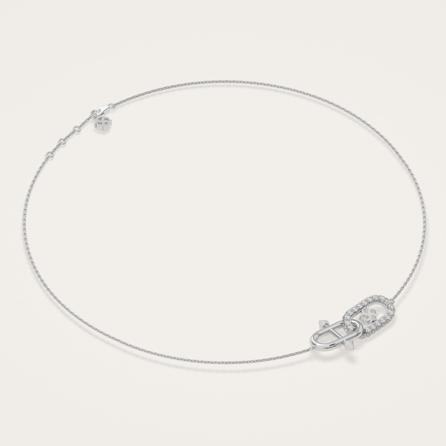 ÉPINGLE Petite Encrusted Necklace