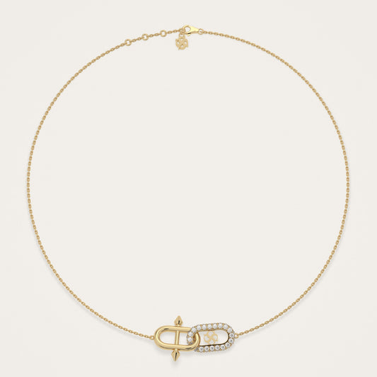 ÉPINGLE Petite Encrusted Necklace