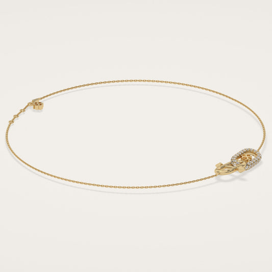 ÉPINGLE Petite Encrusted Necklace