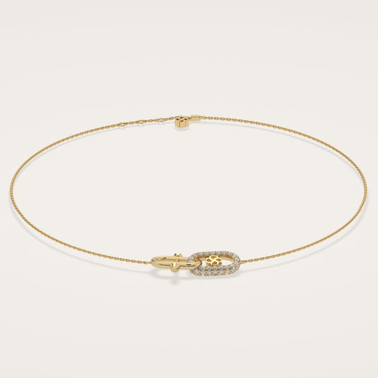 ÉPINGLE Petite Encrusted Necklace