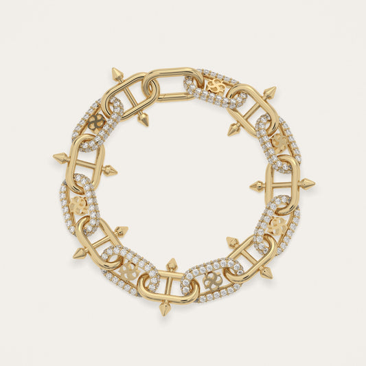 ÉPINGLE Bracelet Encrusted