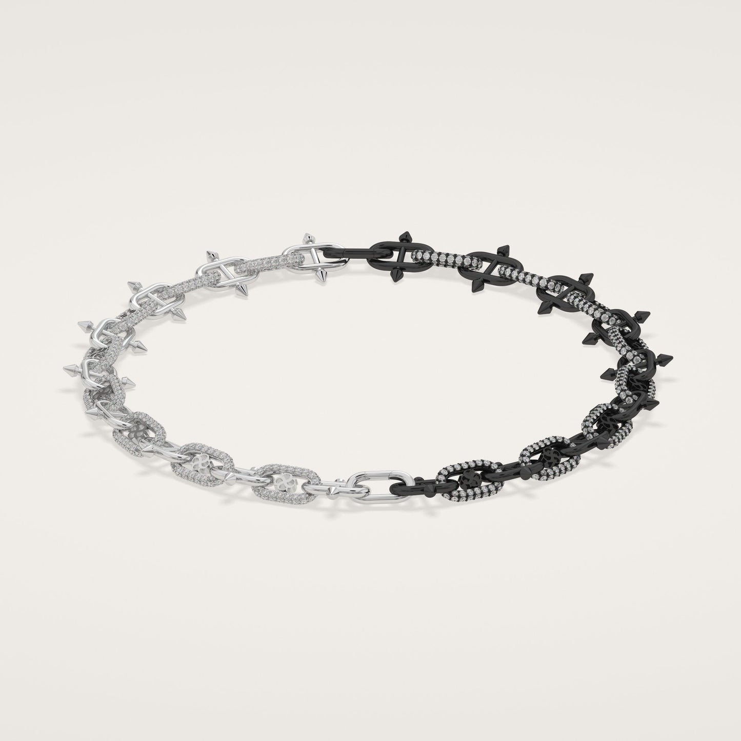 ÉPINGLE Necklace Encrusted