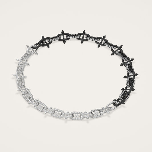 ÉPINGLE Necklace Encrusted
