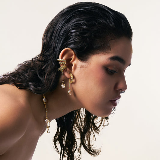 ROCK Diamond Earcuff